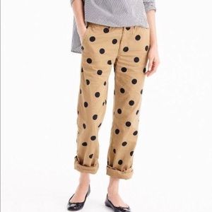 Boyfriend Chino in Polka Dot